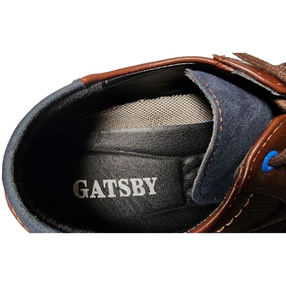 Gatsby Tycoon Mens Shoes Size 8.5B Leather Dress Sneakers Fancy Oxford Comfort